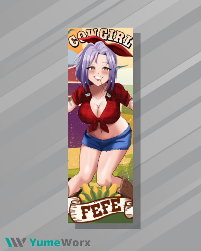 Farm Girl FeFe Slap Sticker